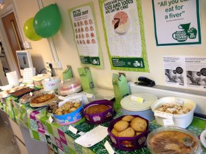 Macmillan Coffe Morning at Leger HQ